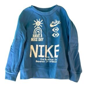 Nike Sweatshirt Boys Large Sportswear Have A Nike Day Size 2T